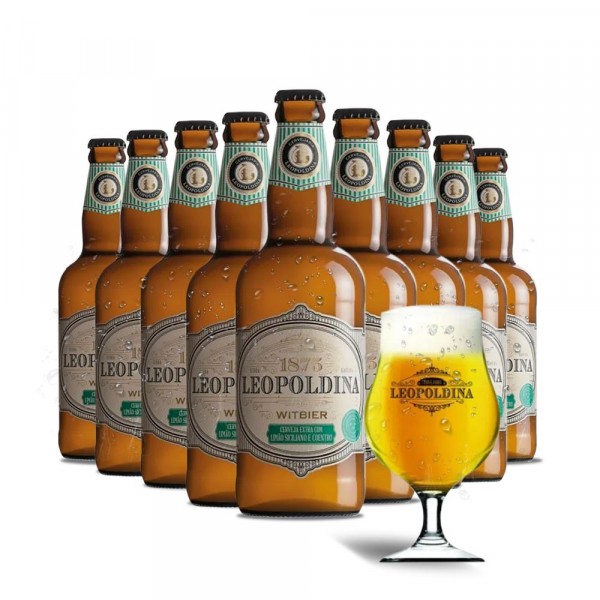COMPRE 11 Leopoldina Witbier E GANHE 1 Taça Leopoldina